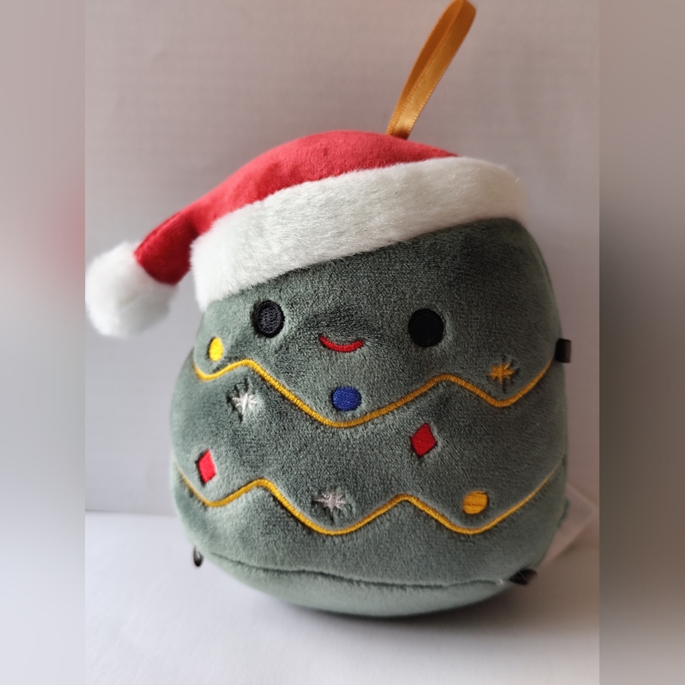 Squishmallows Mini Plush Christmas Tree Christmas Ornament Decoration 4"